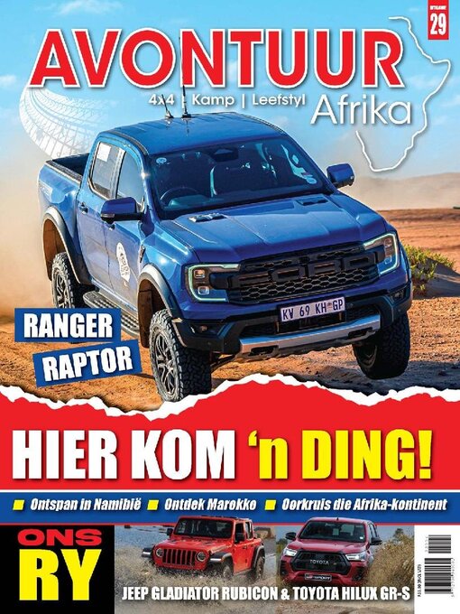 Title details for Avontuur Afrika by MNA Media - Available